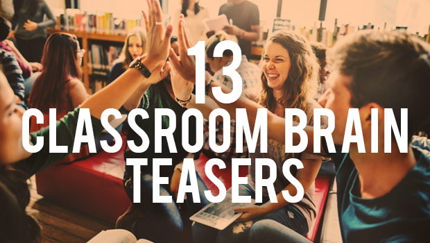 13 brain teasers
