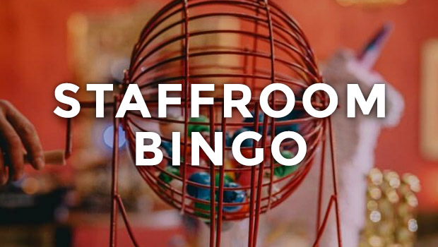Staffroom Bingo